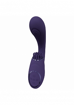 VIVE - Gen - Triple G-Spot Vibrator with Pulse Wave - Purple