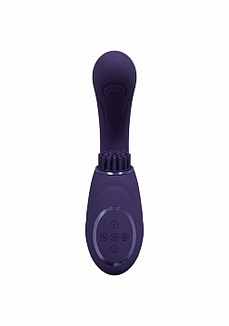 VIVE - Gen - Triple G-Spot Vibrator with Pulse Wave - Purple
