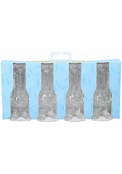 SLI - The Dickheads - Groom Tall Shot Glass - Transparent