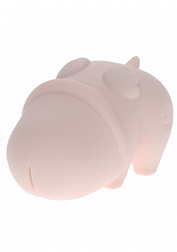 SLI - The Dickheads - Dickeheads Piggy Vibrator - Silicone - 10 Speed - Flesh