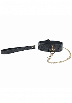 Ouch! - Rome Collection - Collar with Leash
