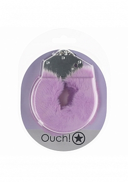 Ouch! - Heavy-duty Fluffy Handcuffs - Lavander