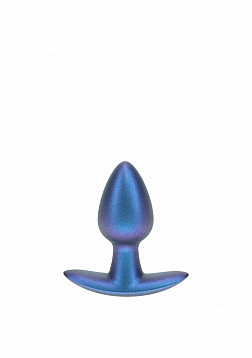 Ouch! - Anal Plug - Small - Silicone - Metallic Blue