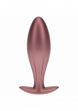 Ouch! - Oval Anal Plug - Silicone - Rose Gold