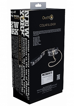 Ouch! NY Collection - Collar with Leash