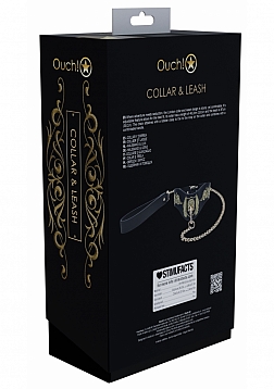 Ouch! London Collection - Collar with Leash
