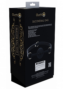Ouch! London Collection - Silicone Ball Gag