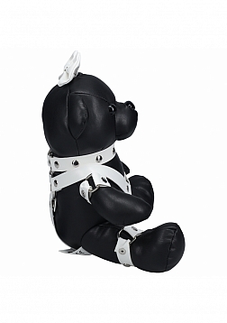 SLI - Bow Bear Bondage - White Harness - White