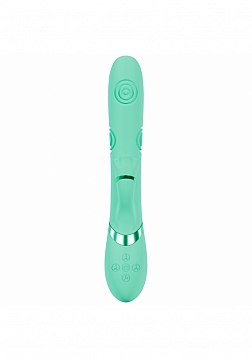 DOLCE VIVE - Fiore - Rechargeable Triple Motor - G-Spot Air Wave VIbrating and Tapping Flared Clit S