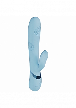 DOLCE VIVE - Fronda - Rechargeable Triple Motor - G-Spot VIbrating and Tapping Leaf Clit Stimulator