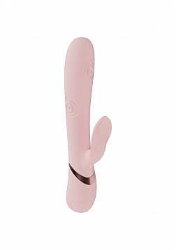 DOLCE VIVE - Fronda - Rechargeable Triple Motor - G-Spot VIbrating and Tapping Leaf Clit Stimulator