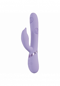 DOLCE VIVE - Pallina - Rechargeable Triple Motor - G-Spot VIbrating and Tapping Beads Clit Stimulato