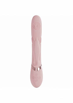DOLCE VIVE - Pallina - Rechargeable Triple Motor - G-Spot VIbrating and Tapping Beads Clit Stimulato