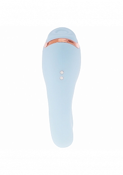 LoveLine - AirTapTech - Bonnie - Rechargeable Vibrator - 10 Function - Waterproof - Blue