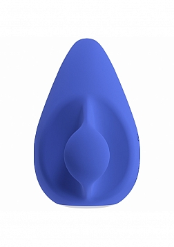 LoveLine - Health & Wellness - ErgoDrop Vibe - 10 Function - Vibrating - Waterproof - Blue