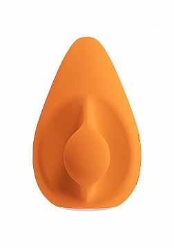 LoveLine - Health & Wellness - ErgoDrop Vibe - 10 Function - Vibrating - Waterproof - Orange