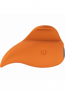 LoveLine - Health & Wellness - ErgoDrop Vibe - 10 Function - Vibrating - Waterproof - Orange