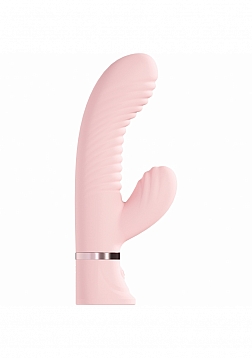 LoveLine - Paris - Mystique - 10 function Ribbed Rabbit - Silicone - Rechargeable - Waterproof - Pin