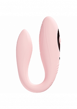 LoveLine - Paris - Charme - Dual Motor Vibe - Silicone - Rechargeable - Waterproof - Pink