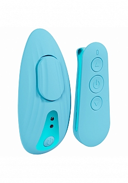 LoveLine - Paris - Celeste - Remote Control Panty Vibe - Silicone - Rechargeable - Waterproof - Blue