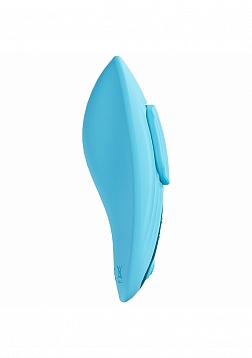 LoveLine - Paris - Celeste - Remote Control Panty Vibe - Silicone - Rechargeable - Waterproof - Blue