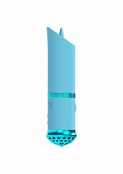 LoveLine - Paris - Luxe - 10 function Mini Lipstick Vibe - Silicone - Rechargeable - Waterproof - Bl