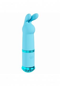 LoveLine - Paris - Reve - 10 function Mini Rabbit - Silicone - Rechargeable - Waterproof - Blue