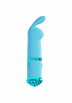 LoveLine - Paris - Reve - 10 function Mini Rabbit - Silicone - Rechargeable - Waterproof - Blue