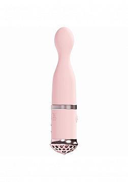 LoveLine - Paris - Finesse - 10 function Ball Tip Vibe - Silicone - Rechargeable - Waterproof - Pink