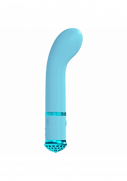 LoveLine - Paris - Cherie - 10 function G-Spot Vibe - Silicone - Rechargeable - Waterproof - Blue