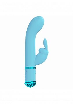 LoveLine - Paris - Belle - 10 function Rabbit Vibe - Silicone - Rechargeable - Waterproof - Blue
