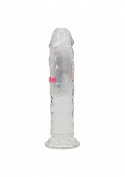 RealRock - Wireless Rechargeable - Remote Control - LED - Vibrating - Regular Straight No Balls - 6\
