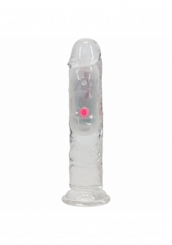 RealRock - Wireless Rechargeable - Remote Control - LED - Vibrating - Regular Straight No Balls - 6\