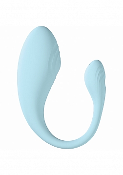 LoveLine - Health & Wellness - Wave C-shape Vibe - 10 Function - Vibrating - Waterproof - Remote Con