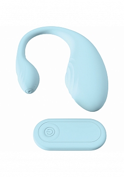 LoveLine - Health & Wellness - Wave C-shape Vibe - 10 Function - Vibrating - Waterproof - Remote Con