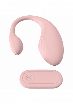 LoveLine - Health & Wellness - Wave C-shape Vibe - 10 Function - Vibrating - Waterproof - Remote Con