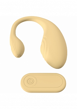 LoveLine - Health & Wellness - Wave C-shape Vibe - 10 Function - Vibrating - Waterproof - Remote Con