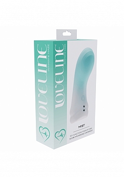 LoveLine - Mist - 10 function finger Vibe - Silicone - Rechargeable - Waterproof - Geen