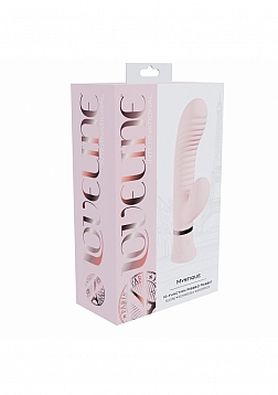 LoveLine - Paris - Mystique - 10 function Ribbed Rabbit - Silicone - Rechargeable - Waterproof - Pin