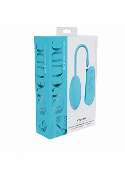 LoveLine - Paris - Felicite - 10 function Egg Vibe - Silicone - Rechargeable - Waterproof - Blue