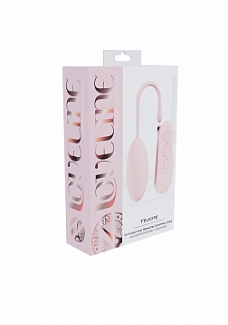 LoveLine - Paris - Felicite - 10 function Egg Vibe - Silicone - Rechargeable - Waterproof - Pink