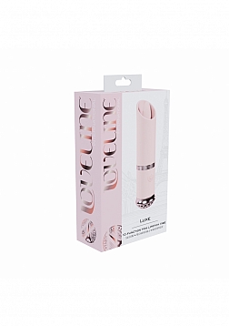 LoveLine - Paris - Luxe - 10 function Mini Lipstick Vibe - Silicone - Rechargeable - Waterproof - Pi