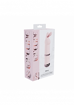 LoveLine - Paris - Reve - 10 function Mini Rabbit - Silicone - Rechargeable - Waterproof - Pink