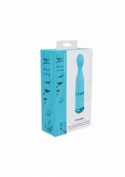 LoveLine - Paris - Finesse - 10 function Ball Tip Vibe - Silicone - Rechargeable - Waterproof - Blue