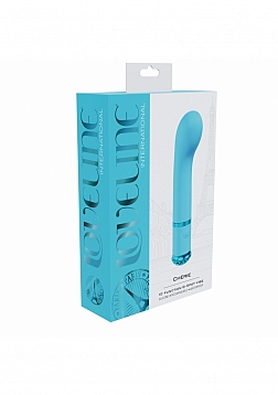 LoveLine - Paris - Cherie - 10 function G-Spot Vibe - Silicone - Rechargeable - Waterproof - Blue