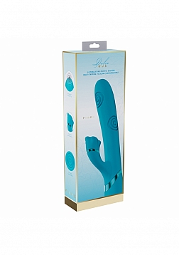 DOLCE VIVE - Fiore - Rechargeable Triple Motor - G-Spot Air Wave VIbrating and Tapping Flared Clit S