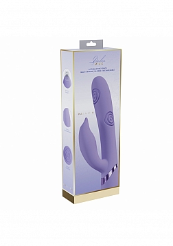 DOLCE VIVE - Pallina - Rechargeable Triple Motor - G-Spot VIbrating and Tapping Beads Clit Stimulato