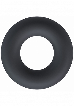 LEVELZ - Liquid Silicone Cock Ring - M - Black