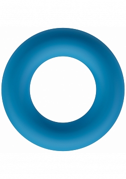 LEVELZ - Liquid Silicone Cock Ring - L - Teal