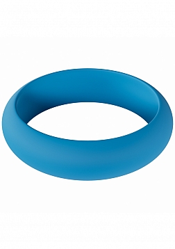 LEVELZ - Wide O Silicone Cock Ring - L - 42mm - Teal